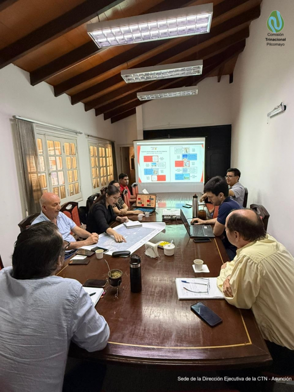 Personal del Consorcio CHACO, visitan la sede de la Direccin Ejecutiva de la CTN