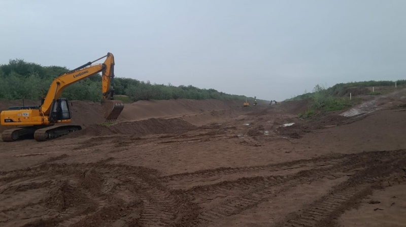 Se intensifican los trabajos en el ro Pilcomayo con miras a las prximas riadas