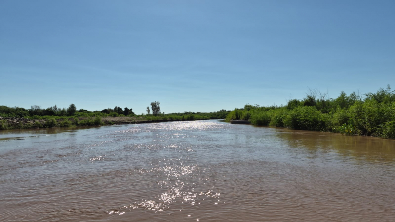 Río Pilcomayo sigue ingresando al Chaco con aguas medias tras último repunte registrado esta semana