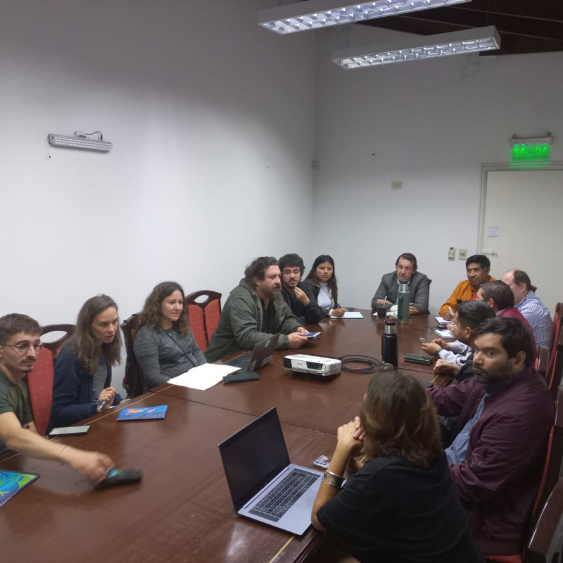 Reunión de coordinación institucional de la cuenca del río Pilcomayo