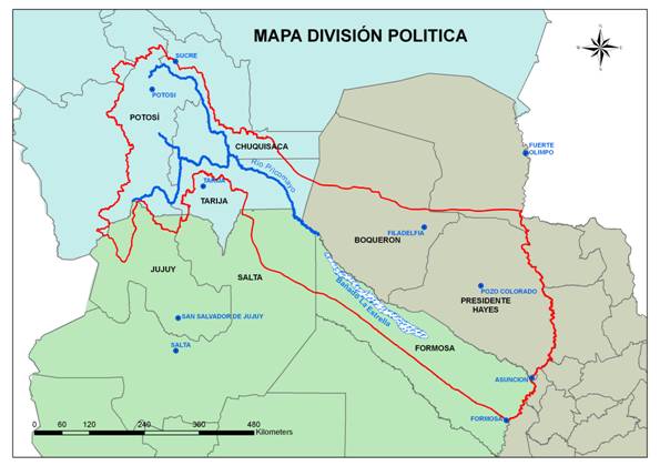 Comisión Trinacional para el Desarrollo de la Cuenca del Río Pilcomayo |  Características de la cuenca